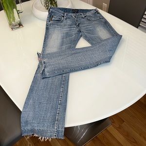 Armani Jeans Flair Leg Low Rise Jeans Size 29